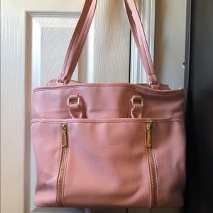 Pink tote